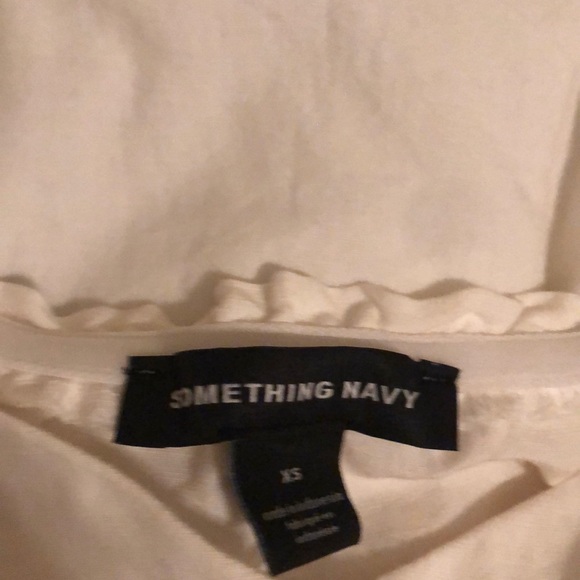 White Button Down Front Top - Picture 4 of 4